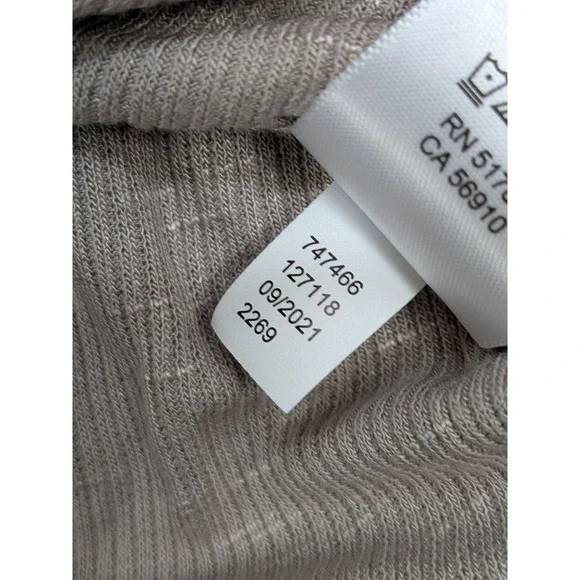 Maurices Henley Women's 3X Top Crochet Ribbed‎ Beige Boho Feminine Romantic - Picture 10 of 11